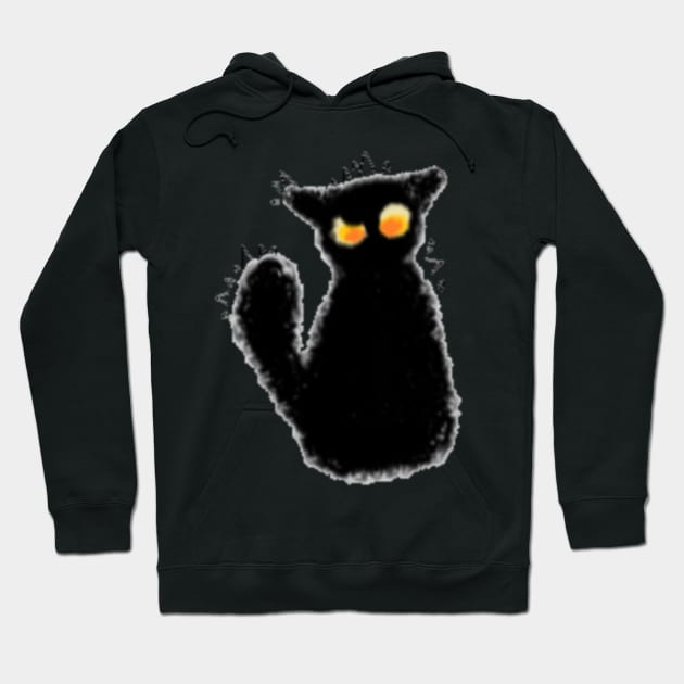 JudgmentalCat MS paint Hoodie by Shred-Lettuce